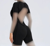 رامپر پارچه اسپندکس سایزبندی S/M/L
